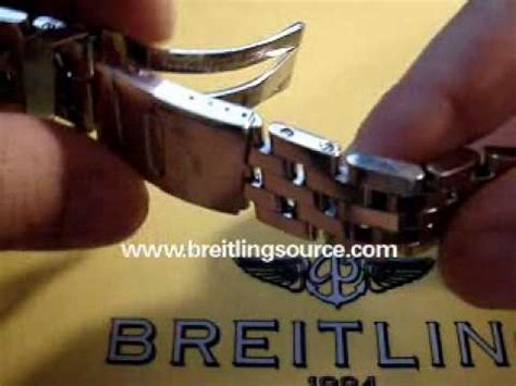 resize a breitling watch bracelet|genuine breitling leather watch strap.